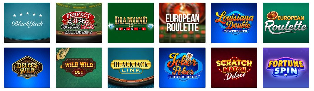 Play blackjack roulette and poker at 30Bet casino